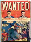Wanted #19 1949- Golden Age Precode Crime- FAIR