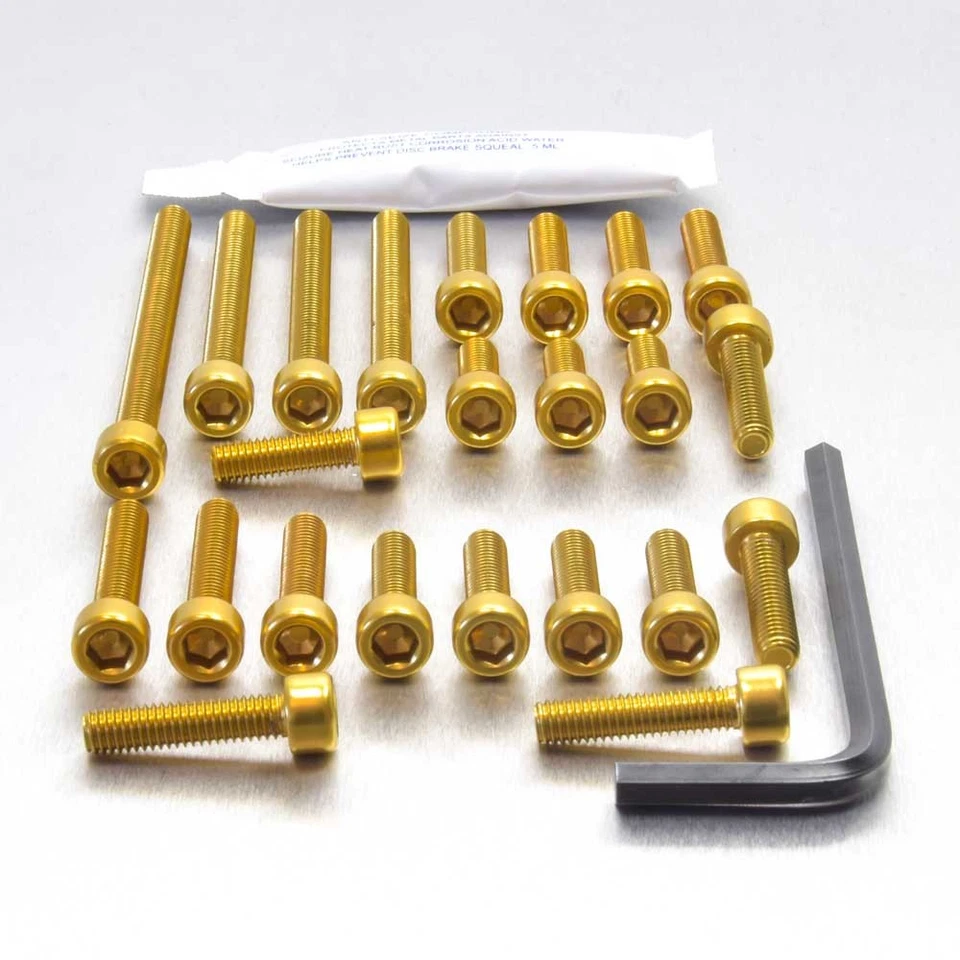 Honda XR650 R 00+ Gold Engine Screw Kit - Image 1 of 1