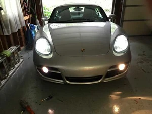 Fog Lamps Driving Lights Kit with Built-In DRLs for Porsche Cayman 987C - Bild 1 von 7