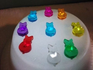24 Easter Bunny Lights, Bulbs ***8 Colors*** for Ceramic Christmas Tree - Picture 1 of 6