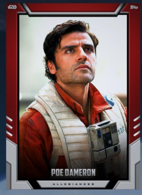 topps digital Star Wars age of resistance light side  rare   set with award - Image 1 of 2