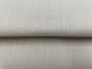 Ark 100% Cotton Fabric SHADED WHITE Material Upholstery Fire Retardant - Picture 1 of 6