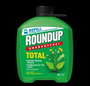 Roundup Unkrautfrei TOTAL Fertigmischung 5L Unkrautvernichter Unkrautex Herbizid - Bild 1 von 2