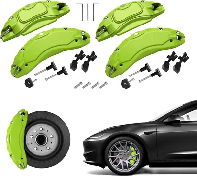 Brakes Caliper Covers Tesla Model 3 2024 2025 Wheel Hub Size Accessories  - Image 1 of 4