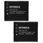 2x Akku für Casio Exilim EX-ZR100 EX-H35 EX-FC300S EX-H30 EX-H30BK 1800mAh