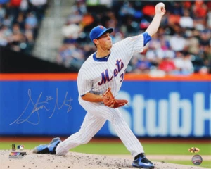 STEVEN MATZ AUTOGRAPHED 16x20 COLOR PHOTO (NEW YORK METS) - W/ COA! - Picture 1 of 2