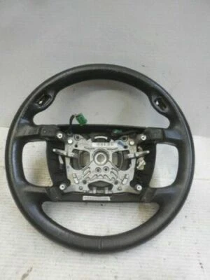 2002 - 2008 E65 BMW E66 750Li Leather Steering Wheel Black 6783492 745i - Image 1 of 4