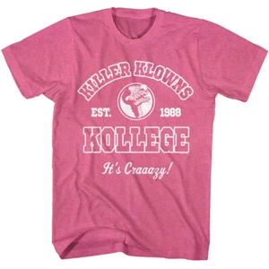 Killer Klowns From Outer Space Kollege Est 1988 It's Craaazy Men's T Shirt - Picture 1 of 3