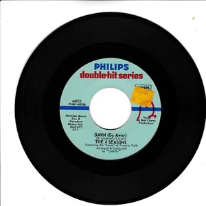THW 4 SEASONS Dawn (Go Away) VG(+) 45 RPM REISSUE - Picture 1 of 2