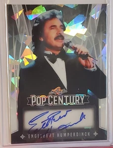 Engelbert Humperdinck 2025 Leaf Pop Century SILVER CRYSTALS Auto Autograph #3/5 - Picture 1 of 1