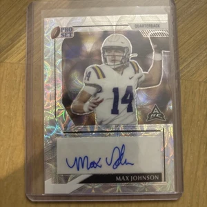 2022 Lead Pro Set Max Johnson AUTO #/20 LSU UNC ROOKIE RC (Brad Johnson Son) - Picture 1 of 2