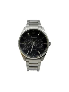 Reloj para hombre Citizen Corso Eco-Drive esfera negra acero inoxidable AO9020-84E - Imagen 1 de 8