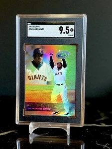 Barry Bonds Uncirculated Refractor SGC 9.5 2003 Topps Parallel RARE POP 2 - Bild 1 von 2