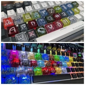 26pcs Handmade Kamen Rider Themed Keycaps Artisan Key cap For Cherry MX Keyboard - Picture 1 of 13
