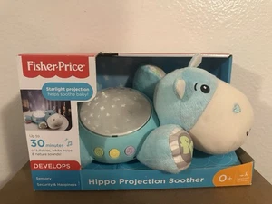 Fisher price Children night Light Hippo star Projection toy (Night Light Blue ) - Picture 1 of 8