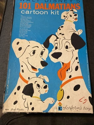 Colorforms 1961 Walt Disney’s 101 Dalmations Cartoon Kit - Image 1 of 4