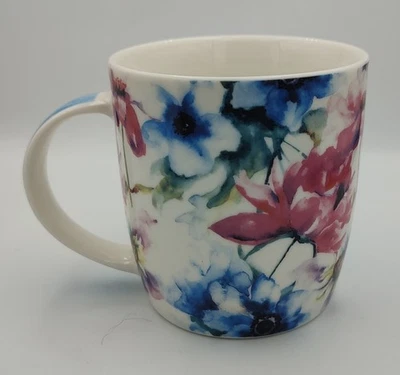 Christian Art Gifts 2014 Matthew 22:37  Floral Coffee Mug "Love the Lord Your.." - Image 1 of 4