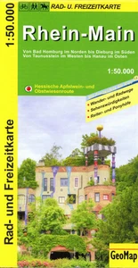 Rhein-Main Rad- und Freizeitkarte 1:50 000 | GeoMap | Deutsch | (Land-)Karte - Bild 1 von 3