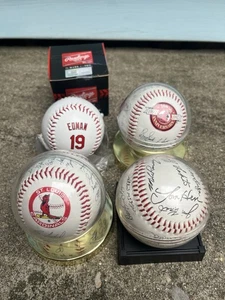 St Louis Cardinals MLB Facsimile Team Signed Auto Baseballs Lot Ozzie 1992 Team - Picture 1 of 21