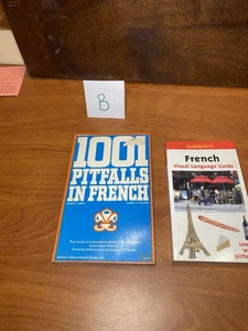 Lot Of 2 Vintage French Language Books 1001 Pitfalls In French  - Bild 1 von 8
