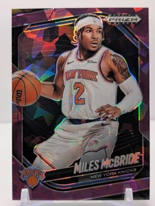 2024-25 Panini Prizm Black - Miles McBride Purple Ice Prizm /149 - Bild 1 von 2