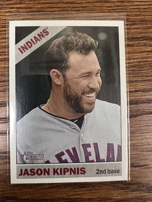 2015 Topps Heritage #489 Jason Kipnis - Image 1 of 2