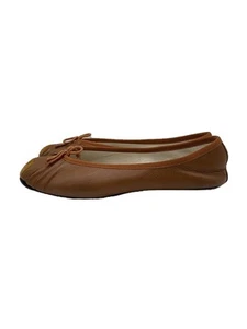 Repetto Flat Pumps 37 Brown Leather Women's Slip-On Shoes - Picture 1 of 6