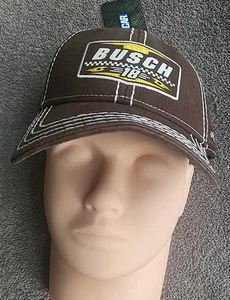Kyle Busch #18 Joe Gibbs Racing M & M Racing Nascar spedizione gratuita nuovo con etichette marrone. - Foto 1 di 4