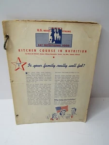 Vintage 1930's Safeway Stores Homemakers Bureau Kitcheneering Receipe #BS - Picture 1 of 6