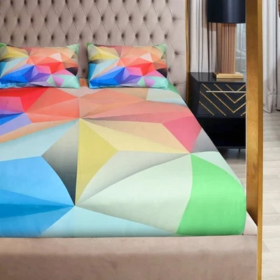 Travis Sunset Designer Collection Flat Sheet Set - Image 1 of 4