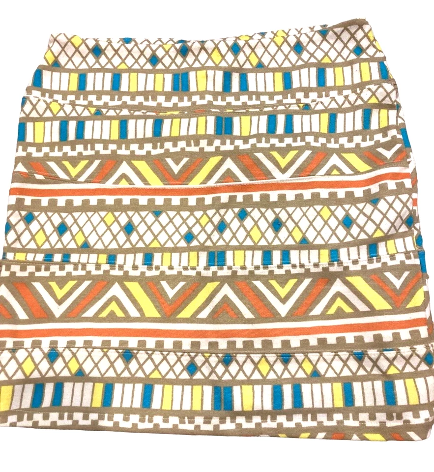 Falda Nollie M elástica estampado aztech bodycon mini Foto 1 de 4