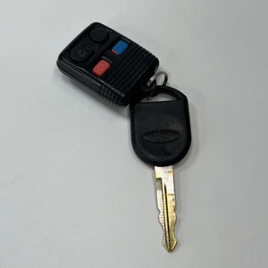 OEM 98-10 FORD Keyless Entry Remote - Genuine Key Fob -Fomoco A2881 With Key - Bild 1 von 5