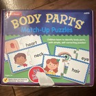Lakeshore Body Parts Match-Up Puzzles Educational Set Ages 3+ JJ375