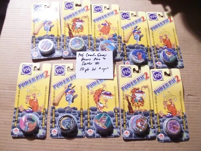 POGS/MILKCAPS POG BY CANADA GAMES (10) UNOPENED BLISTER POWER PAC SERIES II #T - Image 1 of 4