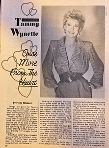 1988 Country Musician Tammy Wynette - Picture 1 of 4