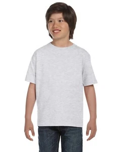 2 Pack Of Gildan G800B Youth 50/50 USA Cotton/Polyester T Shirt Stylish T-Shirt - Picture 1 of 29