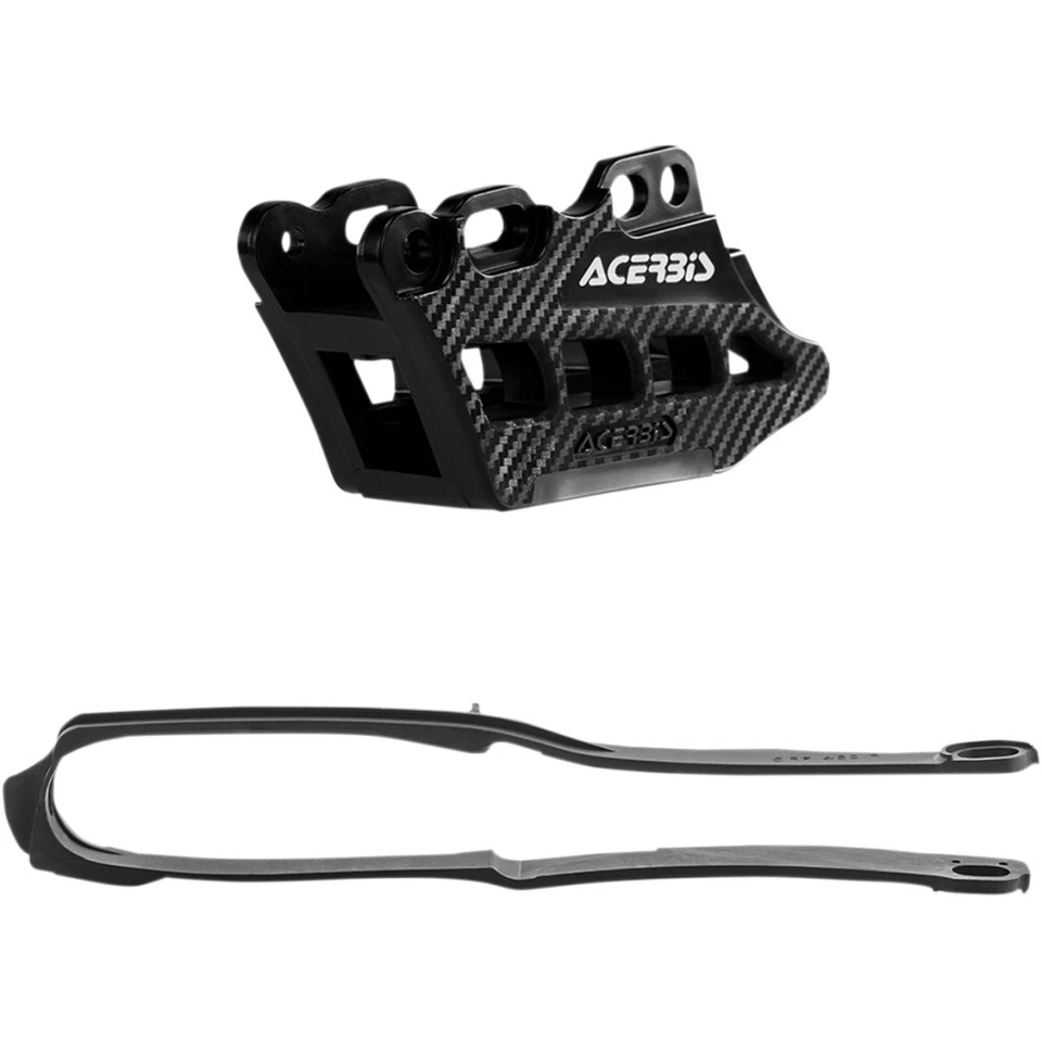 Kit de guía y deslizador de cadena Acerbis, Honda CRF250R/CRF450R/RX, negro | 2666240001 Foto 1 de 1
