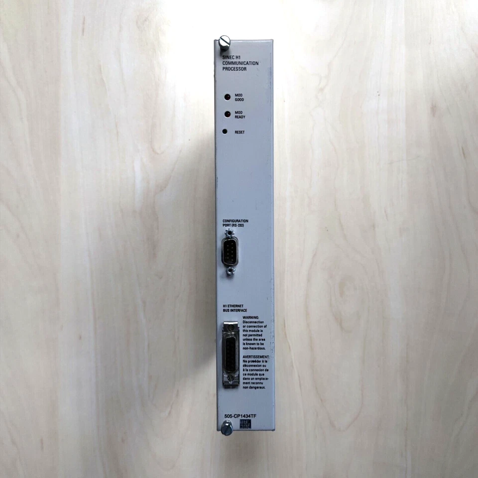 505-CP1434TF Texas Instruments SINEC H1 Communication Processor - Image 1 of 3