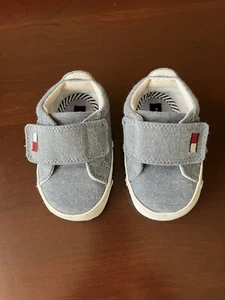 Tommy Hilfiger Denim Baby Shoes Size 3 - Picture 1 of 3