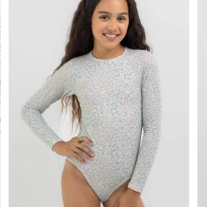 Roxy Girls' Flower Bed Long Sleeve Surfsuit, Girls Size 14/XL, NWT - Picture 1 of 8
