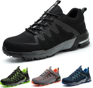 Scarpe Antinfortunistiche Uomo Donna Scarpe Da Ginnastica Leggere Antiperforazio - Foto 1 di 12