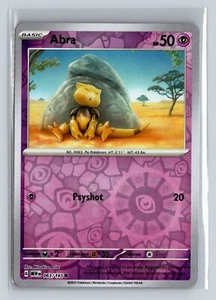 Abra | 063/165 | Reverse Holo | Pokemon Scarlet & Violet 151 - Picture 1 of 2