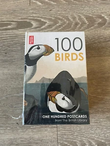 British Library 100 Postkarten Vögel neu verpackt selten - Bild 1 von 3