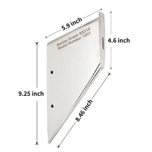 27031 Stainless Steel Skeg Guard Fix Damaged Skeg Fits for Mercury Mercruiser - Picture 1 of 10