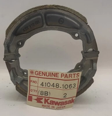 NOS OEM KAWASAKI  BRAKE SHOE PART #  1986-1988 KDX-200 Foto 1 de 2