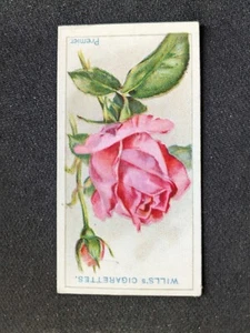 Tarjeta Wills Roses 1926 #46 Premier (en muy buen estado/ex) - Imagen 1 de 3