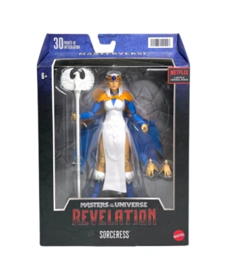 Masters of the Universe MOTU Masterverse Revelation Sorceress 7" Mattel na caixa - Imagem 1 de 4
