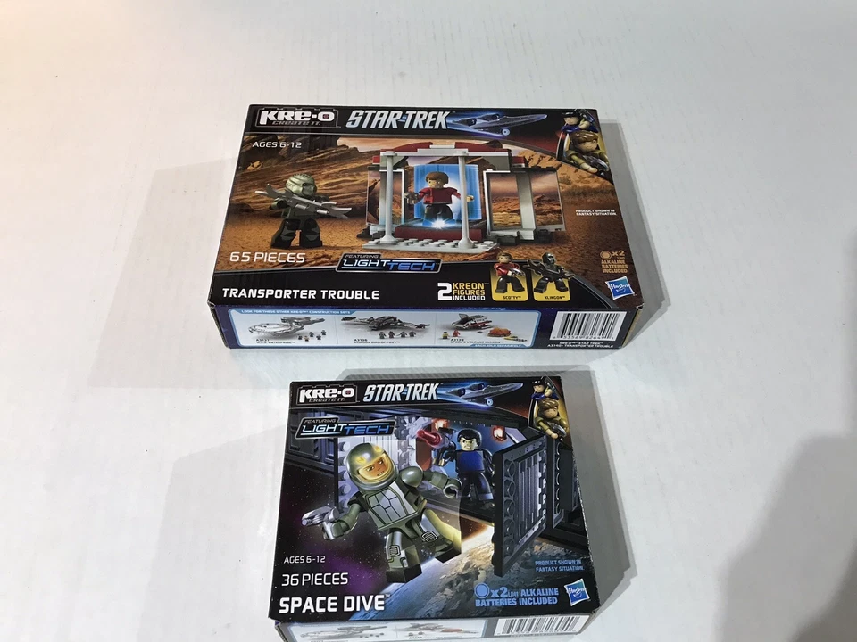 Star Trek KRE-O A3140 TRANSPORTER Trouble MIMB MIP 2013