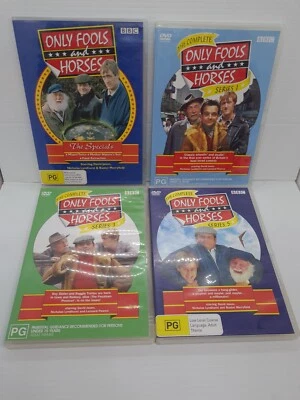 BBC Only Fools and Horses DVD BUNDLE Series 1,3,5 plus Christmas Specials Reg 4  - Imagem 1 de 4