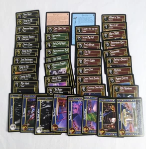 NIGHTMARE BEFORE CHRISTMAS TCG Christmas Town SET COMUNE COMPLETO EX/NM - Foto 1 di 1